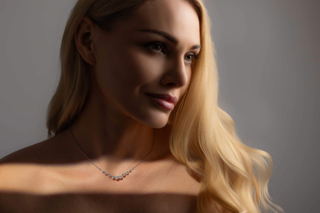 Diamond Smile Necklace