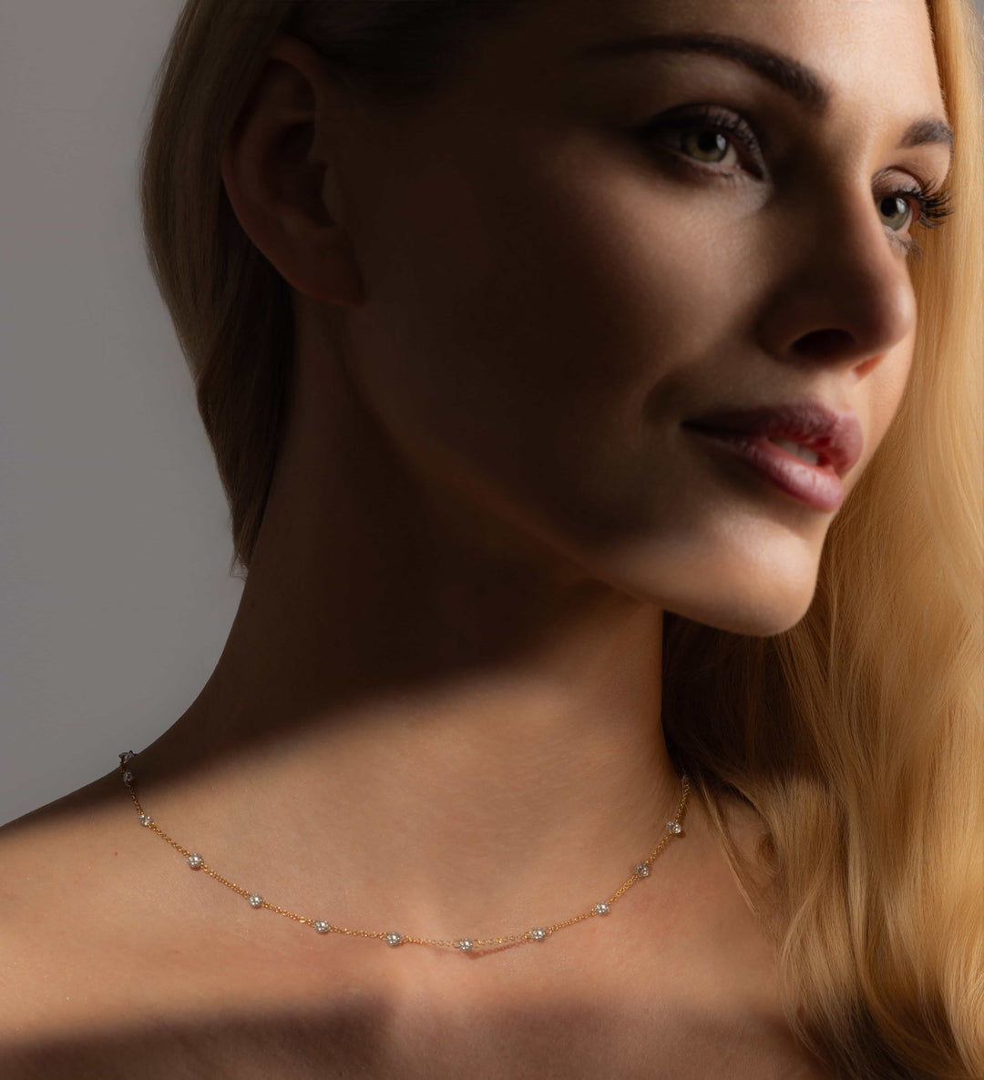 Diamond Eternity Necklace