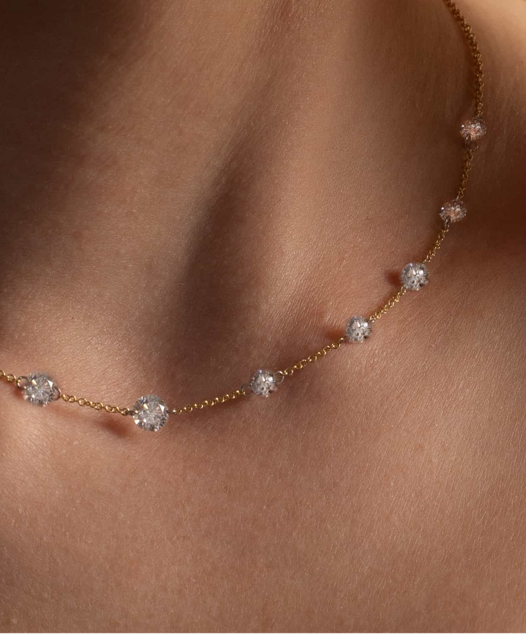 Diamond Eternity Necklace