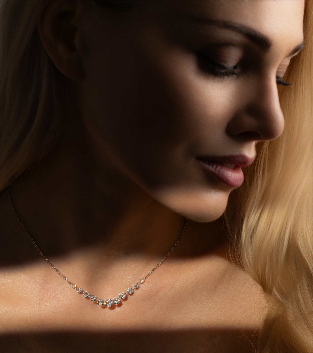 Diamond Smile Necklace