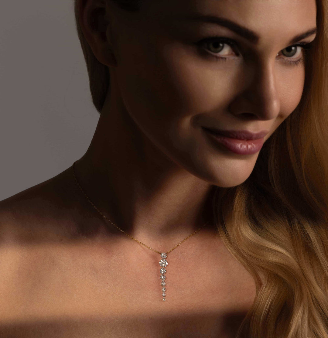 Graduated Cascade Necklace