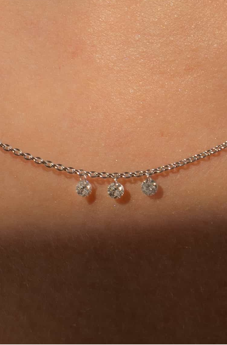 Nine Diamond Necklace